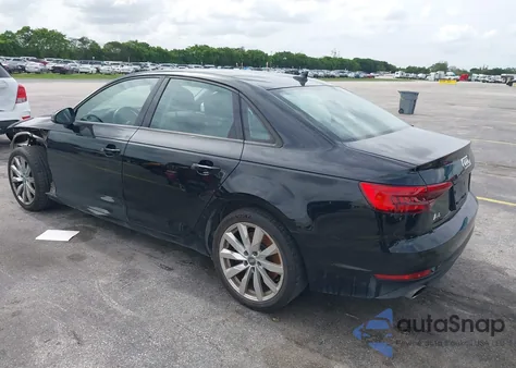 2017 Audi A4 2.0T Premium из США, поврежденный, VIN WAUGNAF40HN011379